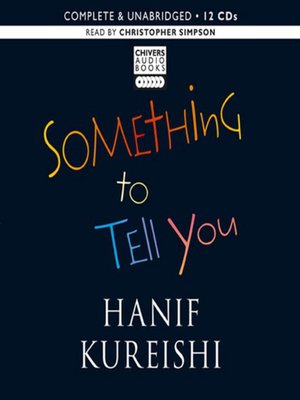 cover image of Something to tell you